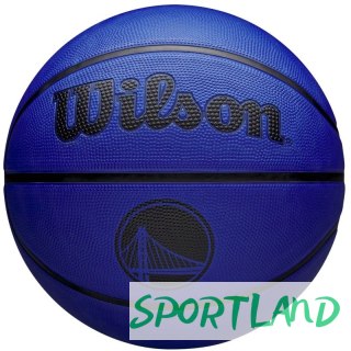 Piłka do koszykówki Wilson NBA Team Tribute Solid Golden State Warriors Ball WZ4025410XB 5