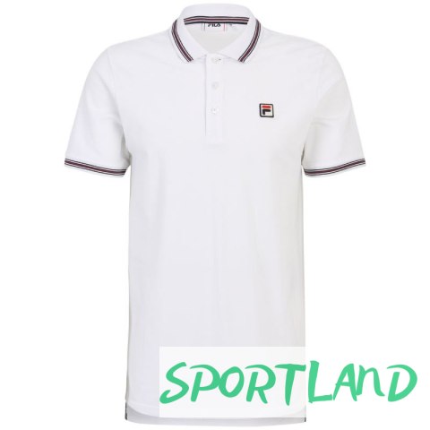 Koszulka polo Fila Lubbeek M FAM0898 10001 XL Koszulka polo Fila Lubbeek M FAM0898 10001 XL