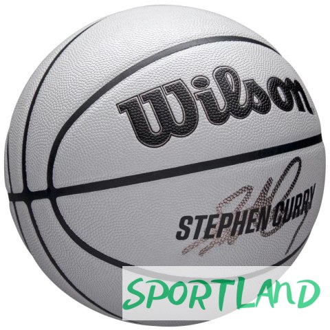 Piłka do koszykówki Wilson NBA Player Icon Uv Bskt Curry WZ4030601XB 7 Piłka do koszykówki Wilson NBA Player Icon Uv Bskt Curry WZ4030601XB 7