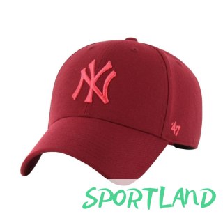 Czapka z daszkiem '47 Brand New York Yankees MVP Snapback bordowa B-MVPSP17WBP-RZD N/A