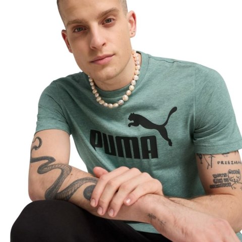 Koszulka Puma Ess No.1 Logo Heathear Tee M 682551 30 M Koszulka Puma Ess No.1 Logo Heathear Tee M 682551 30 M