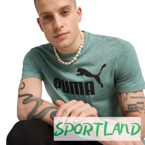 Koszulka Puma Ess No.1 Logo Heathear Tee M 682551 30 S Koszulka Puma Ess No.1 Logo Heathear Tee M 682551 30 S