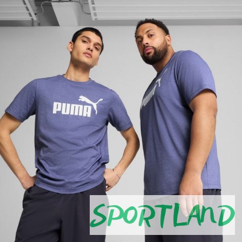 Koszulka Puma Ess No.1 Logo Heathear Tee M 682551 46 L Koszulka Puma Ess No.1 Logo Heathear Tee M 682551 46 L