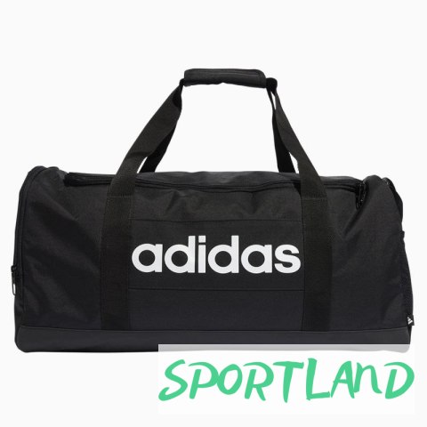 Torba adidas Linear Duffel M JD9555 czarny Torba adidas Linear Duffel M JD9555 czarny