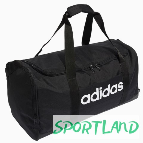 Torba adidas Linear Duffel M JD9555 czarny Torba adidas Linear Duffel M JD9555 czarny