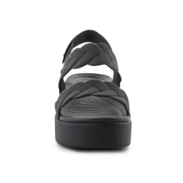 Sandały Crocs Brooklyn Woven Low Wedge W 209977-060 EU 38/39