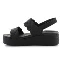 Sandały Crocs Brooklyn Woven Low Wedge W 209977-060 EU 38/39