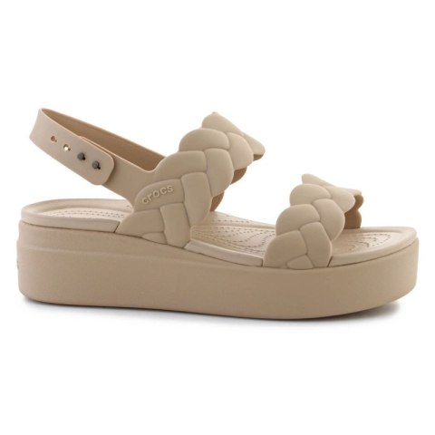 Sandały Crocs Brooklyn Woven Low Wedge W 209977-212 EU 39/40 Sandały Crocs Brooklyn Woven Low Wedge W 209977-212 EU 39/40