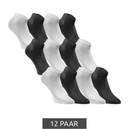 Skarpety Jack&Jones Unisex 12pak 12260511 BLK/WHT 35-38