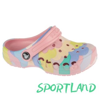 Klapki Crocs Baya Seasonal Printed Clog Jr 209728-606 33/34