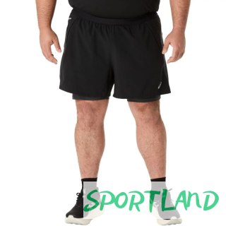 Spodenki Asics Road 2N1 5IN Short M 2011D245-001 L