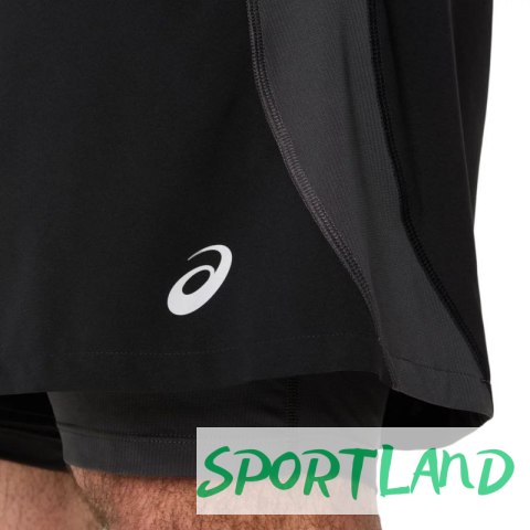 Spodenki Asics Road 2N1 5IN Short M 2011D245-001 L Spodenki Asics Road 2N1 5IN Short M 2011D245-001 L