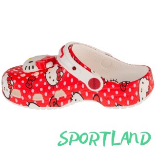 Klapki Crocs Classic Hello Kitty Red Clog K Jr 210576-90H 28/29