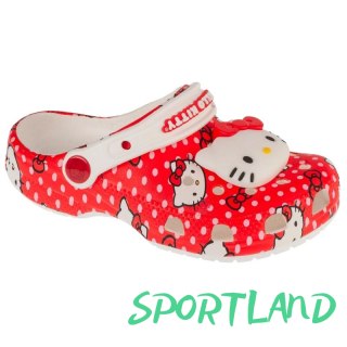 Klapki Crocs Classic Hello Kitty Red Clog K Jr 210576-90H 30/31