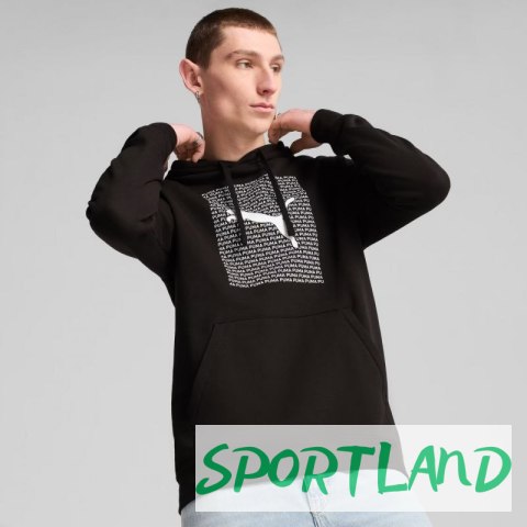 Bluza Puma Ess Logo Lab Hoodie FL M 684669 01 XL Bluza Puma Ess Logo Lab Hoodie FL M 684669 01 XL