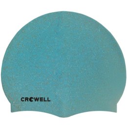 Czepek pływacki silikonowy Crowell Recycling Pearl jasnoniebieski kol.6 N/A