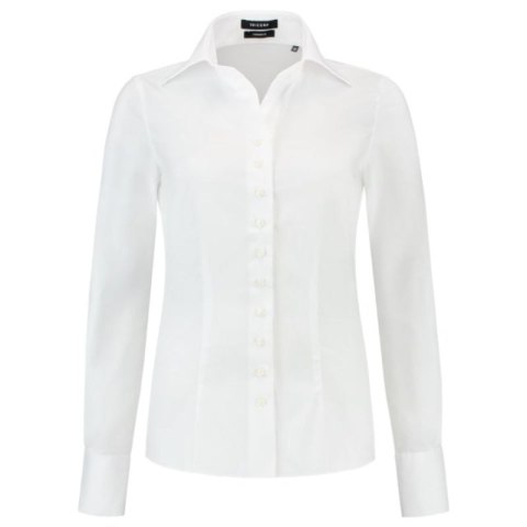 Koszula Malfini Fitted Blouse W MLI-T22T0 biały 40 Koszula Malfini Fitted Blouse W MLI-T22T0 biały 40