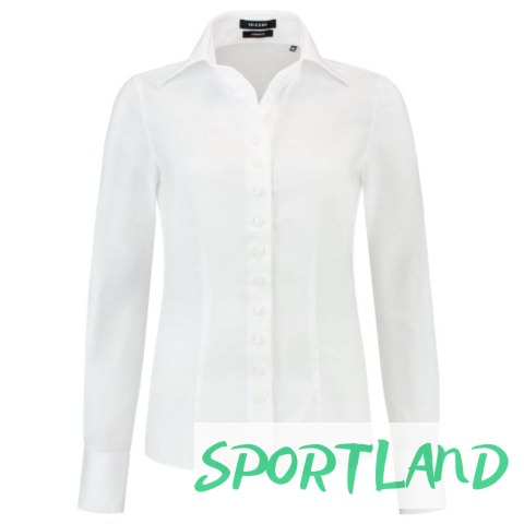 Koszula Malfini Fitted Blouse W MLI-T22T0 biały 42 Koszula Malfini Fitted Blouse W MLI-T22T0 biały 42