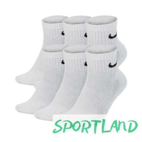 Skarpety Nike Everyday Cushion Ankle 6Pak SX7669-100 S ( 34 - 38 ) Skarpety Nike Everyday Cushion Ankle 6Pak SX7669-100 S ( 34 - 38 )
