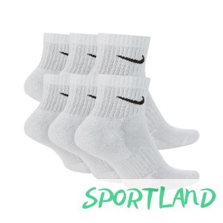 Skarpety Nike Everyday Cushion Ankle 6Pak SX7669-100 S ( 34 - 38 )