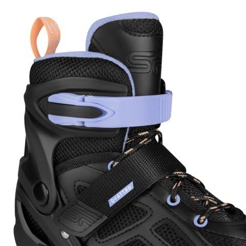 Łyżworolki Spokey Quattro 4IN1 SPK-943431 roz. 38-41 BK/VT 38-41 Łyżworolki Spokey Quattro 4IN1 SPK-943431 roz. 38-41 BK/VT 38-41