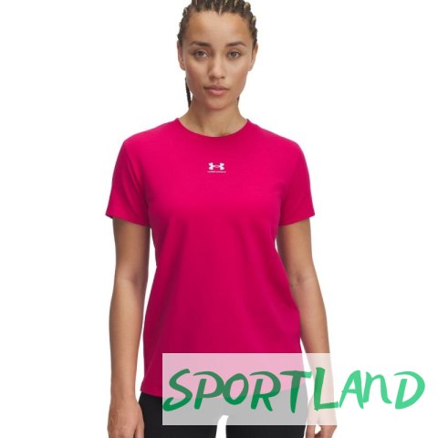 Koszulka Under Armour Rival Core SS W 1383648 681 M Koszulka Under Armour Rival Core SS W 1383648 681 M