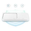 Ładowarka Samsung Wireless Charger Duo indukcyjna 15W + ładowarka sieciowa i kabel - biała