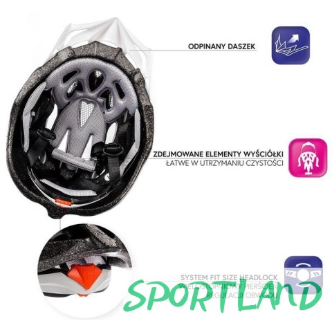 Kask rowerowy Meteor MV29 Drizzle 16921 uniw Kask rowerowy Meteor MV29 Drizzle 16921 uniw