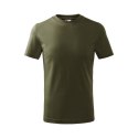 Koszulka Malfini Basic Jr MLI-13869 military 110 cm/4 lata
