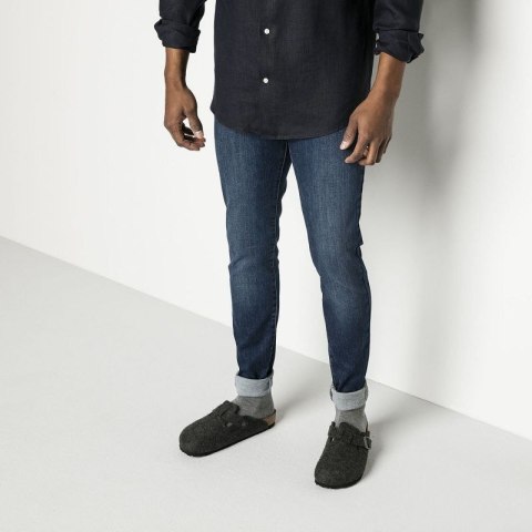 Klapki Birkenstock Boston FE Anthrazit 160371 40.0 Klapki Birkenstock Boston FE Anthrazit 160371 40.0