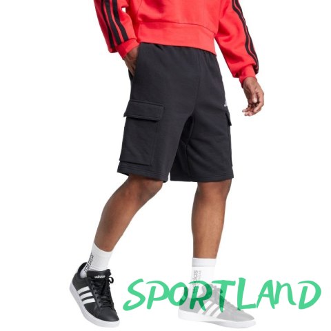 Spodenki adidas Essentials Feel Cozy French Terry Cargo M JE6291 XL Spodenki adidas Essentials Feel Cozy French Terry Cargo M JE6291 XL
