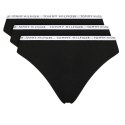 Bielizna Tommy Hilfiger Stringi 3-Pack Thong W UW0UW02829 XL