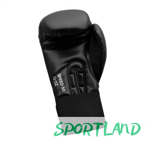 Rękawice bokserskie adidas Speed 50 ADISBG50-czarno-złoty 12 oz Rękawice bokserskie adidas Speed 50 ADISBG50-czarno-złoty 12 oz