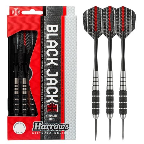 Rzutki Harrows Black Jack Steeltip HS-TNK-000013144 24 gK Rzutki Harrows Black Jack Steeltip HS-TNK-000013144 24 gK