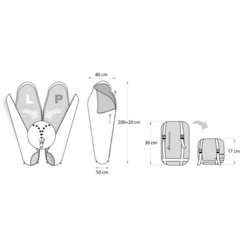 Śpiwór Meteor Indus R 81137 uniw Śpiwór Meteor Indus R 81137 uniw