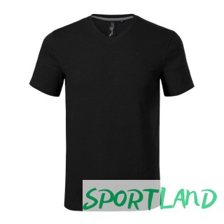 Koszulka Malfini Action V-neck M MLI-70001 czarny M