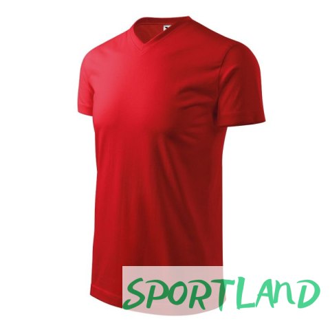 Koszulka Malfini Heavy V-neck M MLI-11107 czerwony L Koszulka Malfini Heavy V-neck M MLI-11107 czerwony L