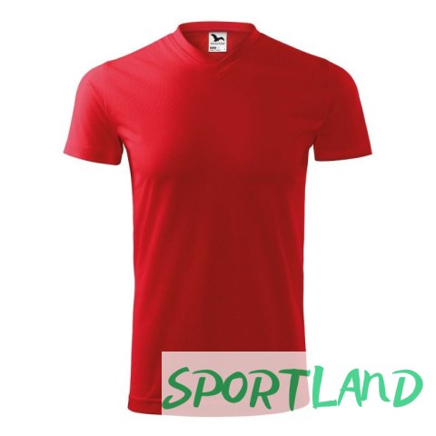 Koszulka Malfini Heavy V-neck M MLI-11107 czerwony L Koszulka Malfini Heavy V-neck M MLI-11107 czerwony L