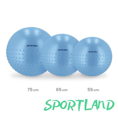 Piłka gimnastyczna Spokey Half Fit SPK-943628 r. 65cm 65 CM Piłka gimnastyczna Spokey Half Fit SPK-943628 r. 65cm 65 CM