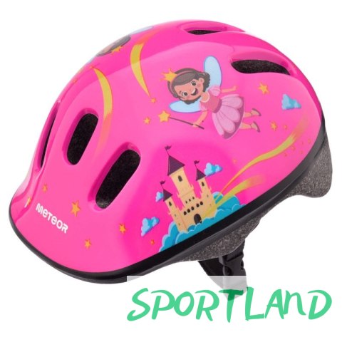 Kask rowerowy Meteor KS06 XS 44-48 cm Fairy 17428 uniw Kask rowerowy Meteor KS06 XS 44-48 cm Fairy 17428 uniw