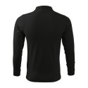Koszulka polo Malfini Single J. LS M MLI-21101 czarny 2XL