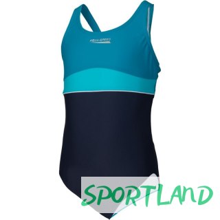 Strój kąpielowy Aqua-Speed EMILY Junior granatowo-niebieski 134