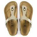 Japonki damskie Birkenstock Gizeh Birko-Flor Gold złote narrow wąskie (1016109) 39.0