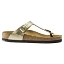 Japonki damskie Birkenstock Gizeh Birko-Flor Gold złote narrow wąskie (1016109) 39.0