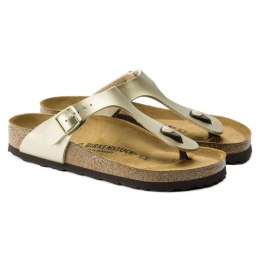 Japonki damskie Birkenstock Gizeh Birko-Flor Gold złote narrow wąskie (1016109) 40.0