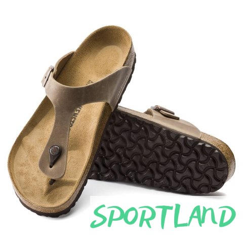 Japonki damskie Birkenstock Gizeh Oiled Leather Tabacco Brown Regular szerokie (0943811) 40.0 Japonki damskie Birkenstock Gizeh Oiled Leather Tabacco Brown Regular szerokie (0943811) 40.0