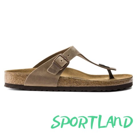 Japonki damskie Birkenstock Gizeh Oiled Leather Tabacco Brown Regular szerokie (0943811) 40.0 Japonki damskie Birkenstock Gizeh Oiled Leather Tabacco Brown Regular szerokie (0943811) 40.0