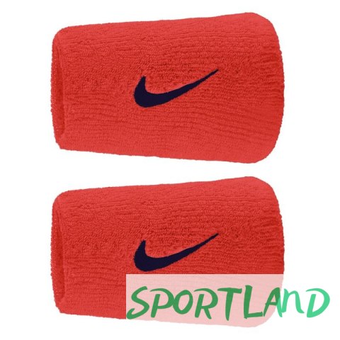 Frotki na nadgarstek Nike Swoosh Doublewide Wristbands 92800648539 N/A