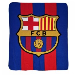Koc FC Barcelona 120x150 cm 118572 wielokolorowy
