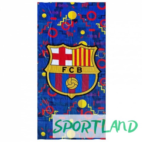 Ręcznik FC Barcelona beach 70x140 cm 120066 wielokolorowy Ręcznik FC Barcelona beach 70x140 cm 120066 wielokolorowy